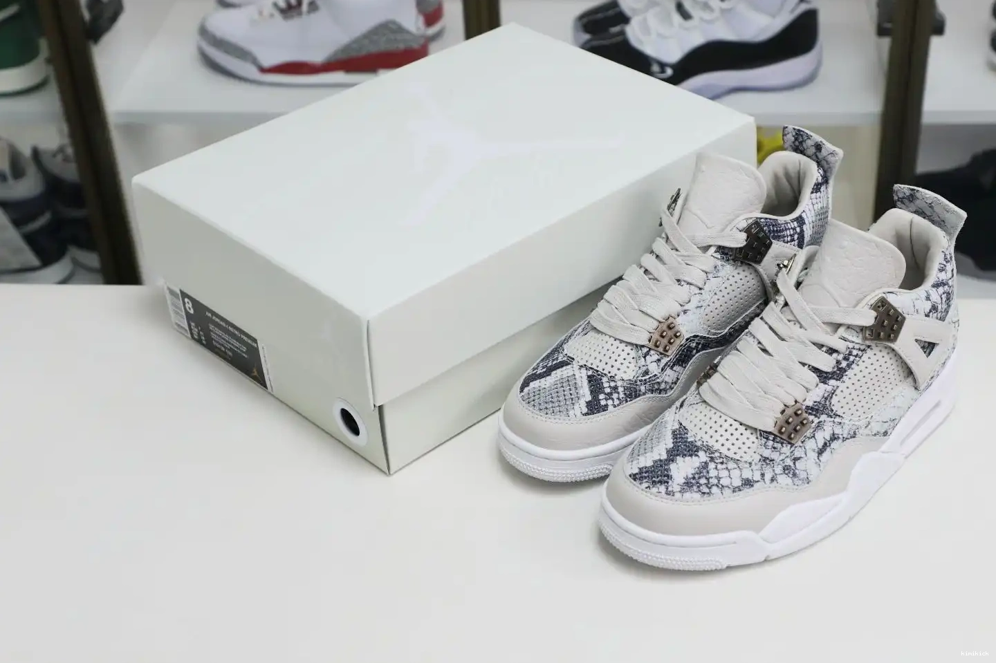 Jordan 4 snakeskin Air Jordan retro Kimikick 0620